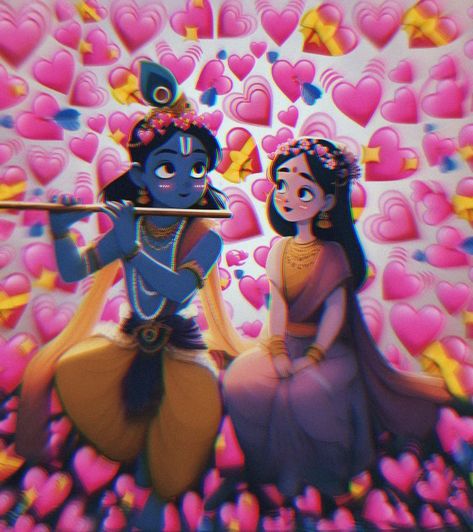 Radha Krishna Matching Pfp, Krishna Pfp, Sanatani Hindu, Matching Aesthetic, Hearts Aesthetic, Bff Pfp Matching Aesthetic, Dp Editing, Hello Kitty Wallpaper Hd, राधे राधे