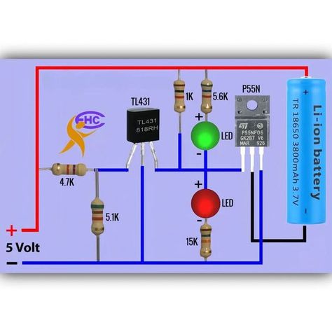 Diy Electric Toys, Electronics Projects For Beginners, Battery Charger Circuit, Automatic Battery Charger, Basic Electronic Circuits, Arduino Projects Diy, Battery Charger 12v, Circuit Board Design, Solar Battery Charger