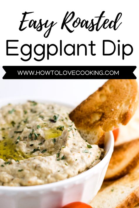 Roasted Eggplant Dip Recipes, Fried Eggplant Dipping Sauce, Whipped Eggplant Dip, Aubergine Dip Recipe, Eggplant Spread Recipes, Eggplant Dips, Eggplant Dip Recipes, Eggplant Spread, Aubergine Dip