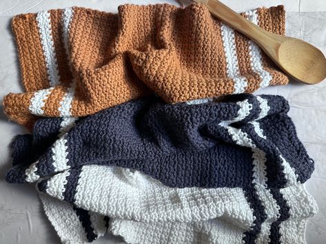 Crochet kitchen towels