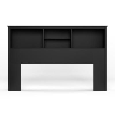 Sonoma Black Double/Queen Headboard Headboards With Storage, Bookcase Headboard Queen, Bookcase Headboard King, Bed Bookcase, Headboard Decal, Camper Repair, Dressing Room Decor, Headboard Queen, Homestead House