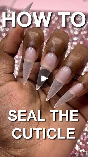 45K views · 5.1K reactions | This hack changed the game for me!  Don’t forget to seal that cuticle !   #acrylicnails #apres #apresgelx #apresnails #coffinnails #gel #gelpolish #gelx #gelxnails #gelxtension #glitternails #lanails #longnails #manicure #mattenails #nail #nailaddict #nailartist #naildesign #naildesigns #nailpro | Chrysta Lloyd | Tems · Love Me JeJe Russian Gel Manicure, Uv Gel Nails Designs, Apres Gel X Nails, La Nails, Gel Nail Design, Uv Gel Nails, Nail Pro, Uv Gel, Matte Nails