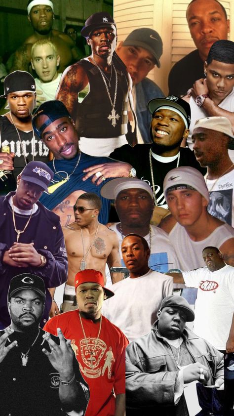 kings #50cent #tupacshakura #tupac #eminem #jayz #drdre #biggiesmalls #notoriousbiggie #nelly Tupac And Eminem Wallpaper, 50 Cent Wallpaper Aesthetic, Tupac And Eminem, 50cent Wallpaper, Tupac Shakur Aesthetic, Nelly Rapper 2000s, Eminem And Tupac, 50 Cent Wallpaper, Old School Rappers