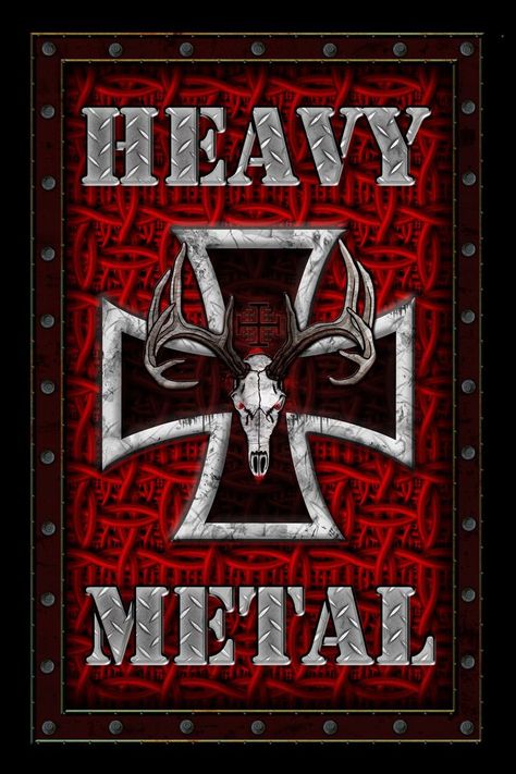 HEAVY METAL... Heavy Metal Art Dark, Heavy Metal Bands Art, Heavy Metal Poster, Arte Heavy Metal, Metallica Art, Tenacious D, Rock N Roll Art, Rock Band Posters, Heavy Metal Art