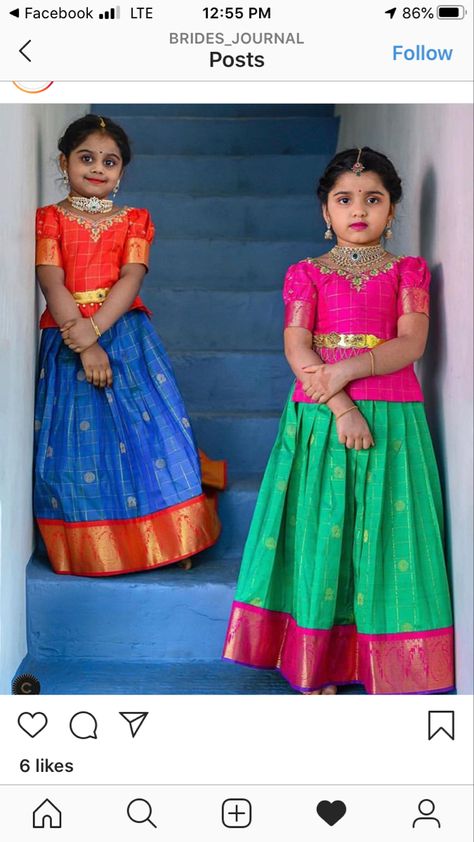 Ladies Frock Design, Designer Blouse Ideas, Pattu Pavadai Designs, Pavadai Sattai, Bridesmaids Photo, Kids Party Wear Dresses, Pattu Pavadai, Simple Frock Design, Kids Ethnic Wear