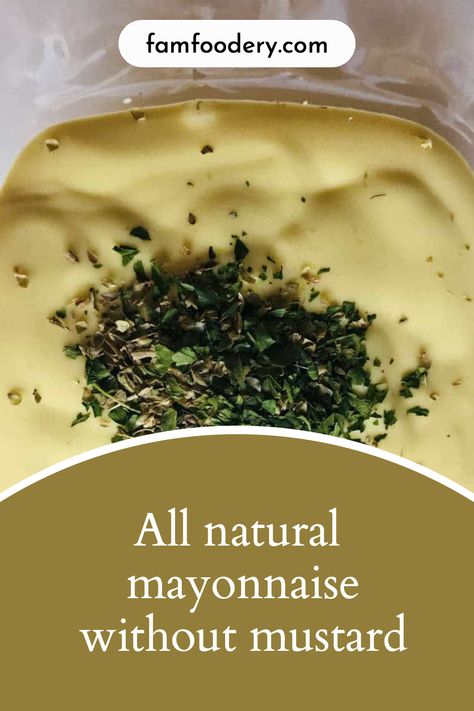 Get away from store-bought mayonnaise, and try a recipe for homemade mayonnaise without mustard. With natural ingredients, trouble-shooting tips, and more. Healthy Mayonnaise, Homemade Mayonnaise Recipe, How To Make Mayonnaise, Chilled Soup, Homemade Mayo, Mayonnaise Recipe, Homemade Mayonnaise, Fruity Desserts, Grilling Season