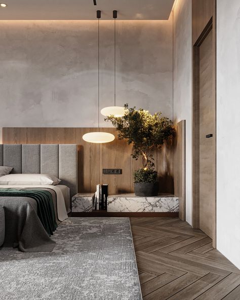 Master room :: Behance Guest Bedrooms Modern, Modern Luxury Bedroom Design Master Suite, Luxury Bedroom Master Suite, Hotel Room Design Luxury, Luxury Bedroom Design Master Suite, Luxurious Bedrooms Master, Luxury Bedroom Interior Design, Bedroom Design Luxury, Hotel Bedroom Design