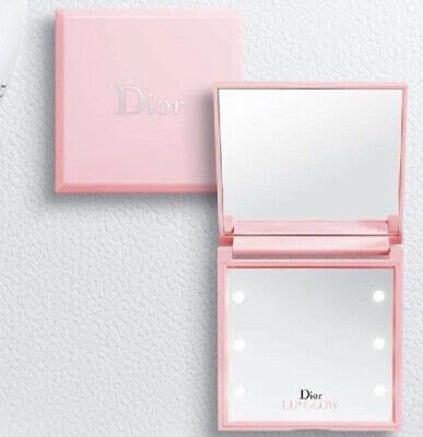 Dior Compact Mirror, Dior Bridesmaid Proposal, Compact Mirror Aesthetic, Dior Mirror, Dior Lip Glow, Makeup List, Dior Makeup, Fancy Makeup, Pretty Skin Care