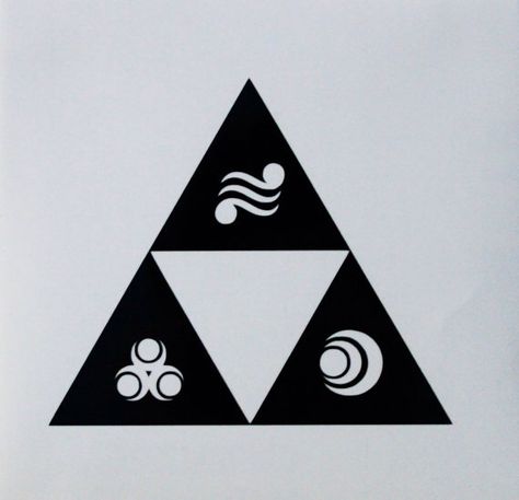 Simple Nerdy Tattoos, The Legend Of Zelda Tattoo Ideas, Zelda Triforce Tattoo, Zelda Symbols, Zelda Doodles, Zelda Sleeve, Someday Tattoo, Triforce Tattoo, Triforce Symbol