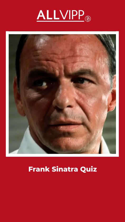 Do you consider yourself a big fan of Frank Sinatra? Then test your knowledge of the crooner's life and career here!| Celebrities | VIPs | Sinatra Party, Bond Party, James Bond Party, Frank Sinatra, James Bond, Career, Fan, Celebrities