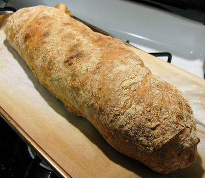 Crusty Italian Bread Recipe, Nonna Recipes, Italian Loaf, Crusty Italian Bread, Loaf Breads, Rustic Italian Bread, Dough Food, Crusty Bread Recipe, Italian Bread Recipes