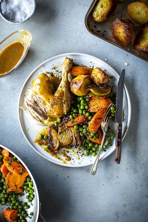 The Big Roast | Donal Skehan | EAT LIVE GO Best Recipes For Dinner, British Roast Dinner, Good Roast, Sunday Roast Chicken, Sunday Roast Dinner, Weekend Well Spent, Donal Skehan, Roast Chicken Dinner, Uk Recipes