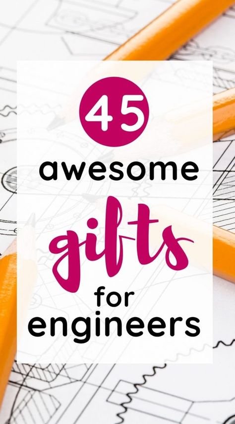 The best engineering gift ideas for the engineer in your life. Discover a wide selection of unique and thoughtful gifts for engineers and engineering students. From useful stem gifts to funny gifts for engineers, find the perfect present, no matter your budget and no matter the occasion (Christmas, birthday, graduation, retirement...) that will surely please the engineer in your life Engineer Boyfriend, Gifts For Engineers, Gift For Architect, The Engineer, Engineering Gifts, College Graduation Gifts, An Engineer, Engineering Student, Grad Gifts