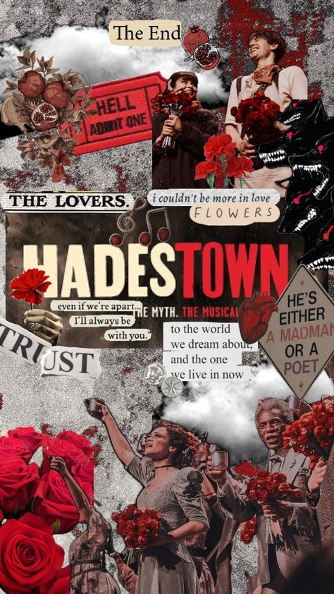 i made this in less than 15 minutes but i LOVE it!! im literally listening to hadestown as of writing this 🥀 #musical #musicals #musicaltheatre #hadestown #orpheus #eurydice #hades #greekmythology Hadestown Wallpaper Iphone, Hades Town Musical, Musical Aesthetic Wallpaper, Eurydice Hades, Orpheus Hadestown, Hadestown Orpheus, Hadestown Wallpaper, Hadestown Tattoo, Eurydice Hadestown