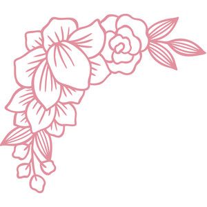 Silhouette Design Store - Nuevos diseños Corner Designs Drawing, Disney Tattoo, Silhouette Stencil, Photo Corners, Flower Tattoo Designs, Silhouette Design Store, Cricut Creations, Cricut Projects Vinyl, Hand Embroidery Patterns