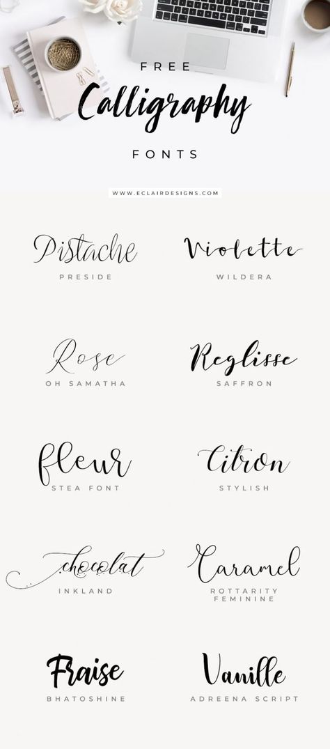 free calligraphy fonts Alfabet Font, Free Calligraphy, Free Calligraphy Fonts, Feminine Wordpress Theme, Desain Editorial, Cat Tattoos, Tiny Tattoo, Diy Tattoo, Cricut Fonts