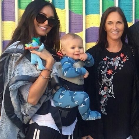 Megan Fox shared a rare photo of her and Brian Austin Green's youngest son Journey with her mom Gloria on January 11, 2018. Megan Denise Fox, Brian Austin Green, Fox Kids, Best Instagram Photos, Boujee Outfits, Thursday Morning, Celebrity Babies, Baby Fox, Megan Fox