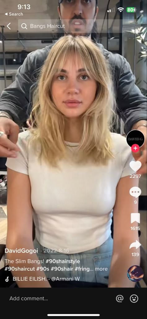 90s Bangs, Blonde Hair With Fringe, Short Hair Fringe, 90s Haircuts, Haircut With Bangs, Bangs With Medium Hair, Hair Appointment, 90s Hairstyles, Mid Length Hair