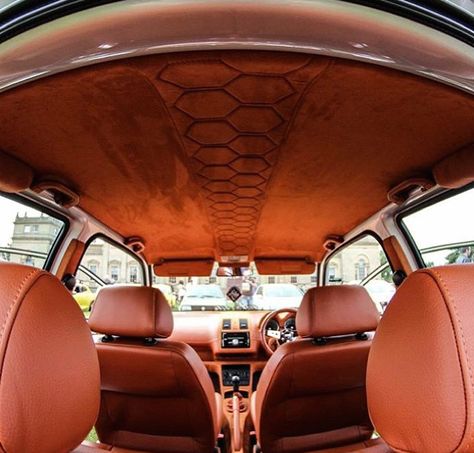 10 Cool Custom Headliners on Instagram | The Hog Ring Headliner Ideas, Custom Headliner, Headliner Repair, Car Interior Upholstery, Automotive Upholstery, Custom Car Interior, Car Interior Design, Upholstery Diy, Foose