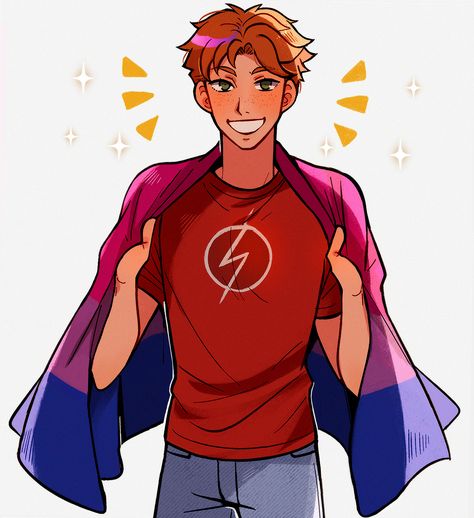 Young Justice Fan Art, Young Justice Wally, Wally West Young Justice, Batfamily Funny, Any Pronouns, Wally West, Teen Titan, Kid Flash, Marvel Jokes