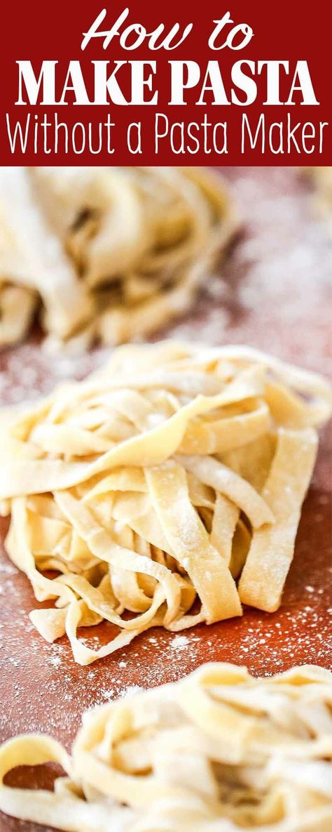 Make Pasta From Scratch, Make Homemade Pasta, Make Fresh Pasta, Easy Homemade Pasta, Fresh Pasta Recipes, Pasta From Scratch, Homemade Pasta Dough, Pasta At Home, Pasta Homemade