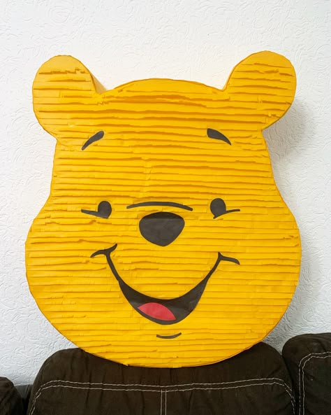 Winnie The Pooh Pinata, Paper Mache Art Projects, Birthday Pinata, Winnie The Pooh Themes, Horse Birthday Parties, Piñata Ideas, Pooh Party, Pooh Birthday, Diy Pinata