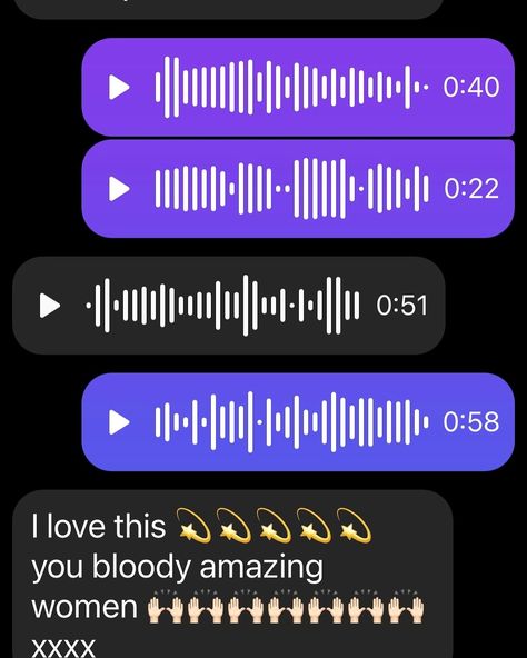 Being able to support my 1:1 clients outside of our zoom calls is super important. Not just for their progress but also for my understanding of where they are at, at all times. Whether they are in the ideas stage, mapping out their vision, prepping for launch mode or just needing to bounce ideas and get some direct coaching from me…being able to do this on messenger or through voice notes means I’m always at the end of the phone. I’ve supported, mentored and coached hundreds of women over t... Voice Note For Client, Voice Note, Voice Call, Zoom Call, Say Hi, Amazing Women, A Girl, The Voice, Coaching