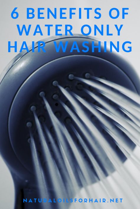 Water Washing Only Hair, Water Only Hair Washing, Natural Oils For Hair, Natural Hair Wash, Best Clarifying Shampoo, Benefits Of Water, 3c Natural Hair, Oils For Hair, Wavy Hair Overnight