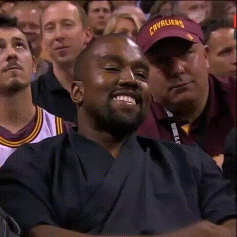 via GIPHY Kanye Smiling, Kanye West Gif, Kanye West Smiling, Kanye Memes, Kanye Tweets, Kanye West Funny, Reaction Gif, Funny Short Video Clips, Smile Gif