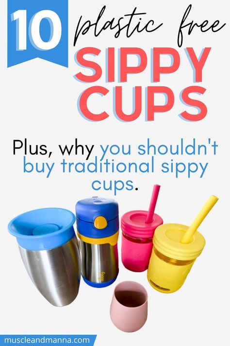 Check out the top 10 best sippy cups for toddlers or babies! Plus, why you should buy cups with straws for your kids. Includes the best sippy cups for smoothies, for milk, or for water. #sippycups #toddler #plasticfree #healthy Family Meal Planning Healthy, Cups With Straws, Toddler Smoothies, Eco Friendly Cups, Kids Milk, Healthy Life Hacks, Baby Led Weaning Recipes, Healthy Baby Food, Toddler Cup