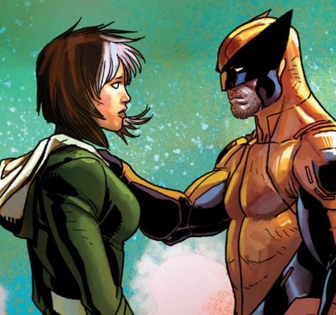 Wolverine And Rogue, Logan And Rogue, Logan Xmen, Rogue Xmen 97, Rogue X Men Comics, Xmen Rogue Art, Rogue And Wolverine, X Men Rogue Comic, Rogue Xmen