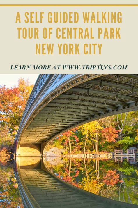 A Self-Guided Walking Tour Central Park by a LOCAL | Map + Itinerary #centralpark #nyc #manhattan #newyork Map Of Central Park, Central Park Walking Tour, Central Park Map, New York Trip Planning, Nyc 2023, Nyc September, Nyc Vacation, Nyc Itinerary, Central Park New York City