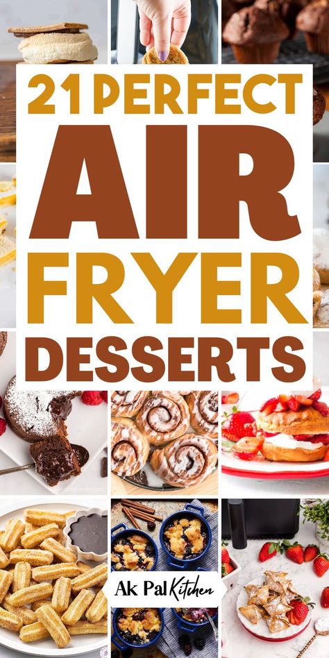 Air fryer dessert recipes make baking a breeze in your kitchen. Whether you’re craving air fryer doughnuts or rich air fryer cheesecake, these easy dessert recipes are perfect for any occasion. Indulge in sweet air fryer treats like air fryer brownies or quick air fryer pastries. These air fryer recipes not only save time but also create delicious air fryer snacks for any gathering. Get inspired by these air fryer dessert recipes that will delight your taste buds. Low Carb Air Fryer Dessert Recipes, Air Fryer Sweets, Air Fryer Treats, Easy Air Fryer Desserts, Air Fryer Fruit, Air Fryer Cheesecake, Air Fryer Brownies, Air Fryer Dessert Recipes, Grand Biscuit Recipes