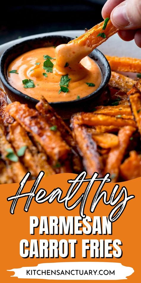 Carrot Fries Air Fryer, Air Fryer Carrot Fries, Fries Air Fryer, Air Fryer Recipes Healthy Low Carb, Air Fryer Recipes Keto, Garlic Infused Olive Oil, Carrot Fries, Healthy Side Dish, Air Fryer Oven Recipes