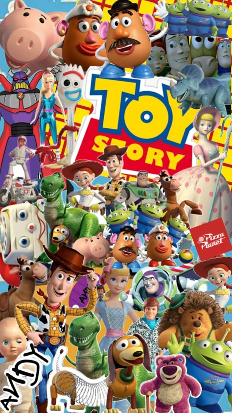 Toy Story Cute Toy Story Wallpaper, Toy Story Aesthetic, Wallpaper Toy Story, Wallpaper Toy, Toy Story Poster, Toy Story Wallpaper, Toy Story Pictures, Charlie Core, Kid Wallpaper