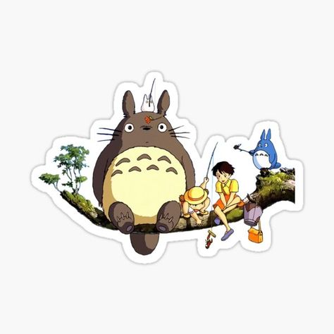 Totoro Stickers | Redbubble Totoro Printable Stickers, Totoro Stickers Printable, Studio Ghibli Stickers Printable Hd, Ghibli Stickers Printable, Studio Ghibli Stickers Printable, Totoro Stickers, Diana Sailor Moon, Studio Ghibli Stickers, Ghibli Stickers