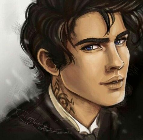 The best Will Herondale fan art I have ever seen <3 Three Characters, Will Herondale, Infernal Devices, Main Character, Fan Art, Fan, Tattoos, On Instagram, Instagram