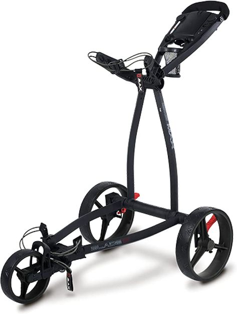 Amazon.com : Big Max Blade IP Golf Push Carts (Phantom) : Sports & Outdoors Golf Push Cart, Smart Organization, Sell On Amazon, 3rd Wheel, Golf Accessories, Golf Carts, Golf Bags, Golf