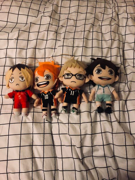 Haikyuu Room, Haikyuu Figures, Haikyuu Plushies, Haikyuu Merch, Aesthetic Objects, Haikyuu Volleyball, Volleyball Anime, Haikyuu Kageyama, Haikyuu Funny