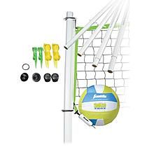 Franklin Sports Intermediate Volleyball Set Portable Volleyball Net, Volleyball Equipment, Volleyball Set, Indoor Volleyball, Volleyball Gear, Volleyball Net, Volleyball Games, Sport Volleyball, Backyard Play