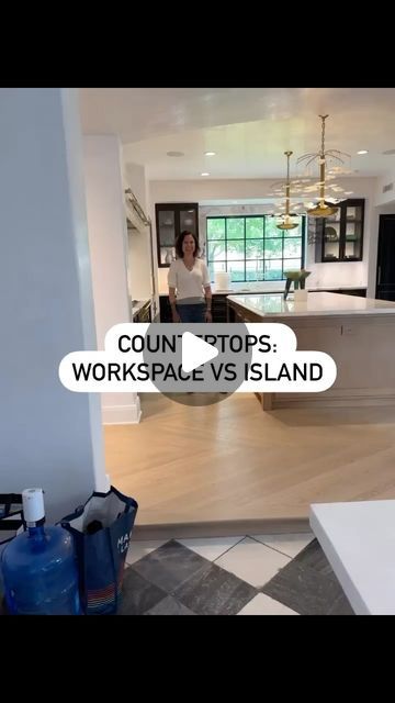 Erin Stetzer on Instagram: "Let's mix it up! The workspace countertop features a mitered edge, while this show-stopper of an island takes the cake: double marble that's carved to look like one seamless piece, with edging that carries through the entire countertop system ✨️ A critical detail that takes a true artisan to execute. Sound on for a walkthrough of how we planned for the contrast between these two countertops! Now who's feeling inspired for some kitchen reno? 🧑🏼‍🍳⁠ ⁠ Design: @creativetonic⁠ Architect: @newberryarchitecture⁠ Builder: @erinstetzerhomes⁠ ⁠ ⁠ Curious about what it takes to build a dream home with confidence? We've got just the thing. Introducing the second round of Beyond the Blueprints— a carefully structured course designed to guide you through the unique process 25 Years Together, Kitchen 2024, Feeling Inspired, Kitchen Reno, What It Takes, New Builds, Dream Kitchen, Dream Home, Kitchen Ideas