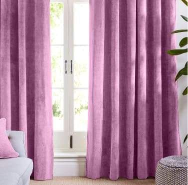 Pink Purple Curtains, Fusia Pink Curtains, Pink Velvet Curtains, Theater Stage, French Pleat, Curtains And Blinds, Custom Made Curtains, Pencil Pleat, Cheap Custom