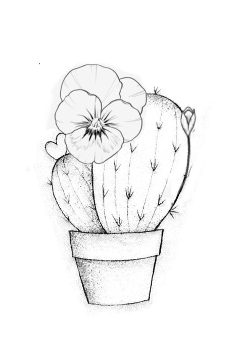 Mexico Cactus Tattoo, Barrel Cactus Drawing, Succulent Sketch, Mexico Cactus, White Wallpapers, Cactus Tattoo, Cactus Drawing, Happy Rock, Barrel Cactus