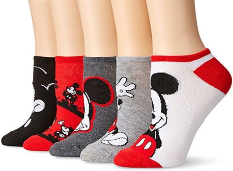 Kick it with Classic Red and Black Mickey Mouse Socks Disney Stockings, Disney Socks, Classic Disney Characters, Disney Men, Lilo Stitch, Cute Socks, Disney Merchandise, Disney Accessories, Disney Ladies