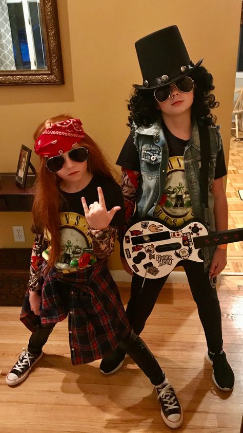 Rockstar Day At School, Rock And Roll Costume Ideas, Rock Star Dress Up Day School, Dress Like A Rock Star Day At School, Rockstar Costume Kids, Rockstar Costume Diy, Costume Rockstar, Rocker Girl Costume, Kids Rockstar Costume Diy