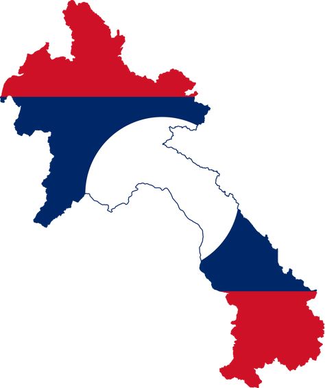 File:Flag-map of Laos.svg - Wikimedia Commons Laos Map, Laos Flag, Flag Tattoo, Wikimedia Commons, Laos, Flag, Map, Art