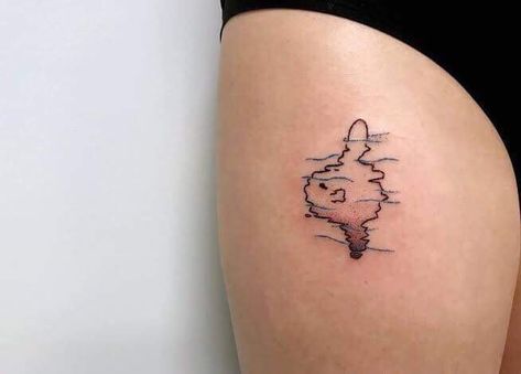 A baby sunfish Mola Mola Tattoo, Sunfish Tattoo, Filler Tattoos, Mola Mola, Bff Tattoos, Baby Tattoos, Tattoo Idea, Body Mods, Simple Tattoos