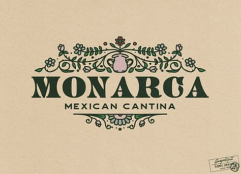 Mexican Logo Design, Mexican Logo, Cook Logo, Mexican Graphic Design, Mexican Cantina, Mexican Fonts, Cooking Logo, Logo Design Inspiration Creative, Restaurant Names