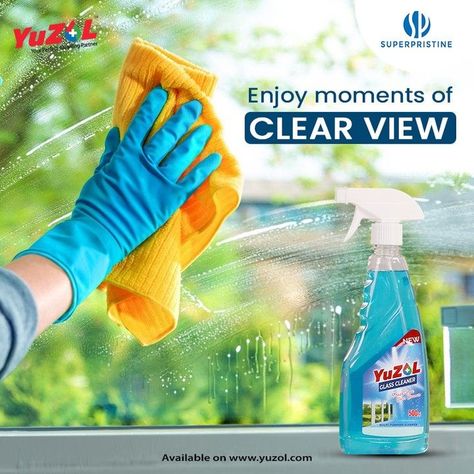 Watching out the window pane is always a fantasy. Enjoy most of the window view; dust free and scratch-free with Yuzol's Glass Cleaner. Get it from www.yuzol.com #glasscleaner #GlassCleaning #roomcleaning #surfacecleaner #hospitality #cleaningsupplies #homecareproducts #cleaningservice #yuzol #Superpristine Glass Cleaner Creative Ads, Cleaning Products Design, Plastic Spray Bottle, Window Cleaning, Window View, Window Pane, Dust Free, Glass Cleaner, Creative Ads