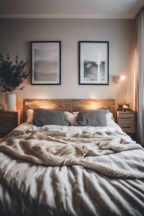 Modern Bedroom Masculine, Couples Bedroom Inspo, Couples Bedroom Ideas Apartments Cozy, Cozy Bedroom Couple, Cosy Modern Bedroom, Bedroom Aesthetic Cozy Minimalist, Couple Room Aesthetic, Cozy Masculine Bedroom, Cozy Bedroom Apartment